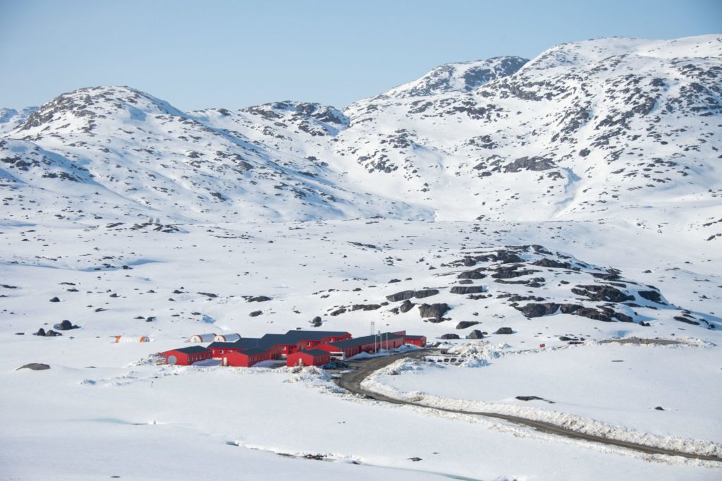 Greenland Ruby’s processing site in Aappaluttoq