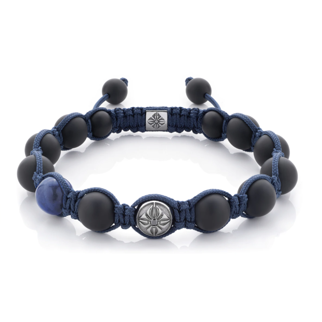 Braided Beaded Bracelet by Shamballa featuring a Greenlandic 'Polar Sphere'